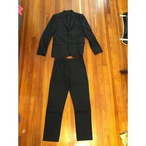 / Set of 2pcs Men’s Balibaris Navy: Two Button Sport Coat Sz 46 and Pants Sz 38